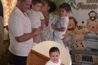 Lo vieron? Franco el hijo de Francisca Lachapel dio sus primeros pasos