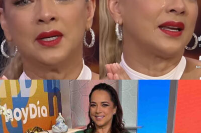 Adamari Lopez se desploma en llantos en pleno programa