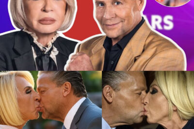 Laura Bozzo y Alfredo Adame confirman romance con tremente beso en la boca