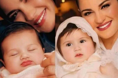La pequeña hija de Maite Perroni sorprende al hablar por primera vez en micrófono (VIDEO)