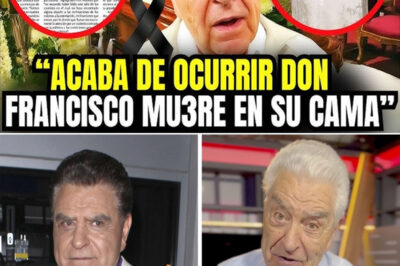 ¡Impactante! La Trágica Muerte de Don Francisco a los 84 Años Sorprende al Mundo y Deja a Todos en Shock.