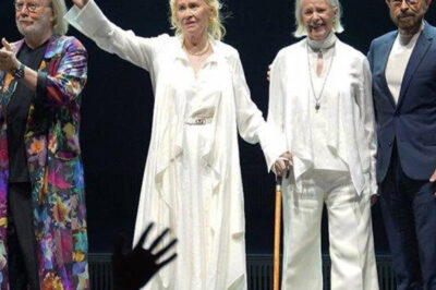 Los vocalistas de ABBA aparecieron juntos en público por primera vez en 36 años