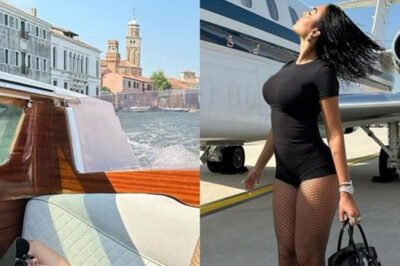 Georgina Rodríguez la esposa de ronaldo dejó sin palabras con su entrada en Venecia