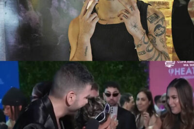 Jessica Rodriguez recibe propuesta de matrimonio en plena entrevista en Premios Heat