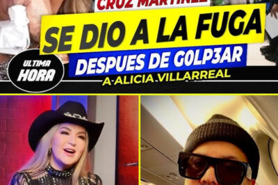 ¡Impactante! Alicia Villarreal hospitalizada con misteriosas marcas y Cruz Martínez se aleja de México… ¿Una conexión secreta?