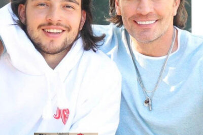 Julián Gil y su hijo Julián causaron sorpresa