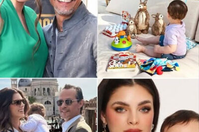 ¡Sorpresa en el Mundo de la Fama! Marc Anthony y Nadia Ferreira comparten adorables fotos de la primera visita de su hijo a Disney