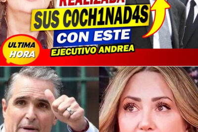 ¡Bomba en el Mundo del Espectáculo! Andrea Legarreta y su Jefe en el Ojo del Huracán ¿Un Romance Secreto Dentro de Televisa?