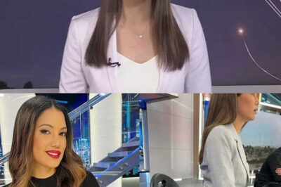 La presentadora dando las noticias como si nada y cuando le revisaron su parte de atrás