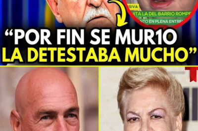 “Impactante Revelación: A Sus 86 Años, El Esposo De Paquita La Del Barrio Deja A Todos Sorprendidos Con Su Confesión A Sus 86 Años