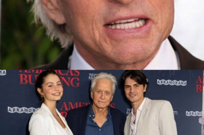 ¡Michael Douglas, de 79 años, sonríe en una salida familiar con sus hijos Carys y Dylan! y reveló cosas sobre sus hijos.