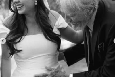 ¡Clint Eastwood llevó a su hija embarazada al altar!
