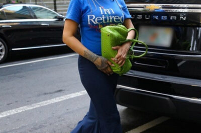 Rihanna fue captada mientras paseaba por la ciudad de Nueva York