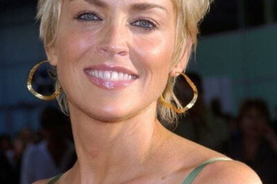 ¡Todo bien abierto! La valiente mirada de Sharon Stone en una nueva foto.