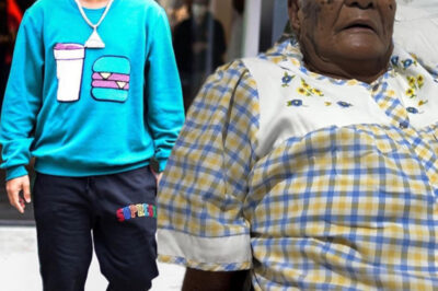 Santiago Matías celebra con ternura los 95 años de su abuelita
