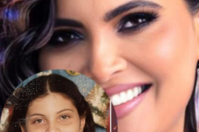 Chiquinquirá Delgado cuando era niña, y ahora de adulta. Vamos a verla en más de sus videos y fotos