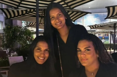 La hija colombiana de Rubby Pérez se abraza con su hermanita menor tras años de separación.