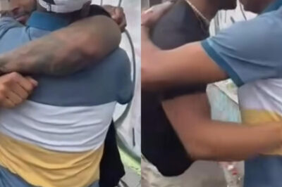 Entre lágrimas fue el reencuentro de Caramelo y su padre en Nueva York