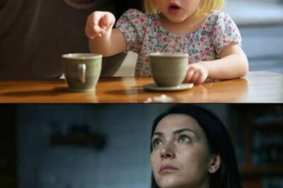 — ¡Mamá, no bebas de ese vaso!