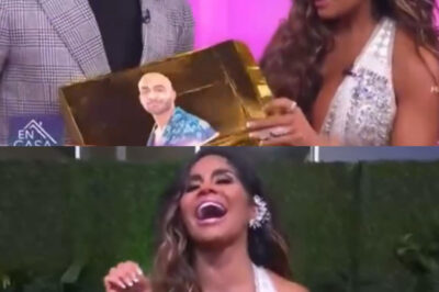 Maripily se ve las caras con Caramelo y aprovecha para hacerle una invitación.