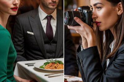 Besé a mi marido para despedirme de su viaje de negocios; apenas unas horas después, lo vi en un restaurante con una mujer que nunca había visto antes.