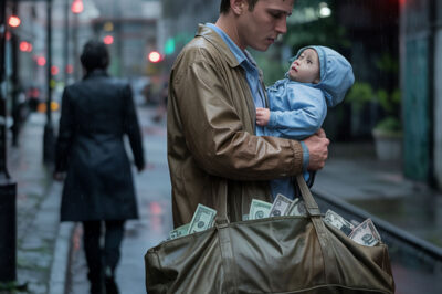 “Me entregó un bebé y una bolsa de dinero en la calle — 16 años después, descubrí que era el heredero secreto de un multimillonario…”