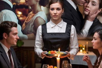 Salieron a cenar románticamente, pero cuando el hombre vio a la camarera, su corazón se detuvo. Era su exesposa, la mujer que había dejado atrás, sin saber los sacrificios que ella había hecho para que él se convirtiera en el hombre exitoso que es hoy.