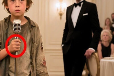 Un millonario se burla de un niño mendigo… ¡hasta que su voz hace temblar a todos !
