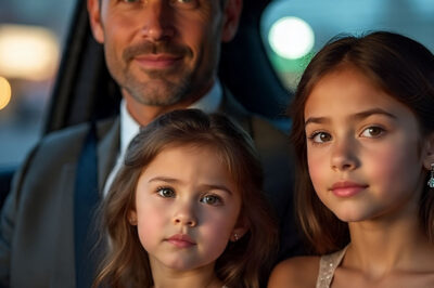 MILLONARIO LLEVÓ A SUS HIJAS A UNA CITA A CIEGAS PARA VER LA REACCIÓN DE SU CITA… LO QUE ELLA HIZO