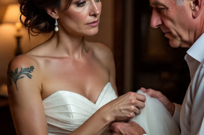 A los 61 años, me volví a casar con mi primer amor: en nuestra noche de bodas, justo cuando desvestí a mi esposa, me sorprendí y me rompió el corazón ver…