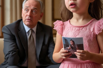 NIÑA DE 8 AÑOS GRITA “¡PAPÁ!” AL VER A UN MILLONARIO — Y LE MUESTRA UNA FOTO QUE LO DEJA EN SHOCK…