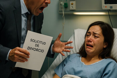 Mi esposo me obligó a firmar el divorcio en la cama del hospital, pero no se imaginaba quién iba a ser realmente el abandonado…