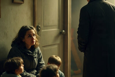 MADRE SOLTERA DE CUATRO HIJOS DEJÓ ENTRAR A UN EXTRAÑO empapado en su pequeña casa; AL DÍA SIGUIENTE, ÉL CAMBIÓ SU VIDA PARA SIEMPRE