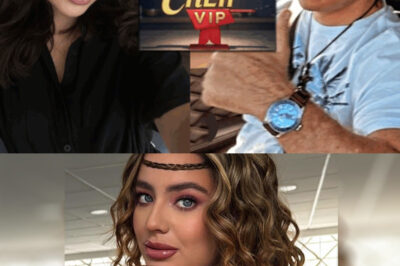 Sergio Sendel de 58 años y la actriz Nicole Curiel de 23 tienen un romance en Top Chef VIP