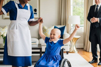 MILLONARIO Descubre A EMPLEADA NEGRA Bailando Con Su Hija Con CÁNCER. Lo Que Hizo CONMOCIONÓ A Todos