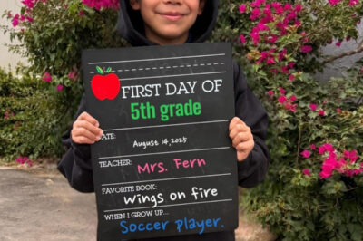 Hijo de Alejandra Espinoza regresa a clases