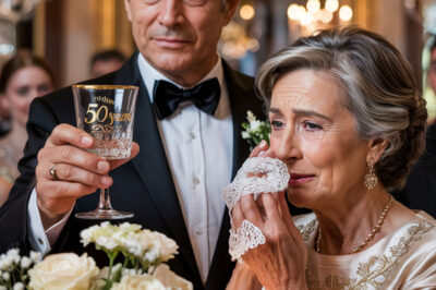 En el aniversario de bodas de oro, el esposo declaró: «No te he amado en estos 50 años». Pero la respuesta de la esposa hizo llorar incluso a los camareros…
