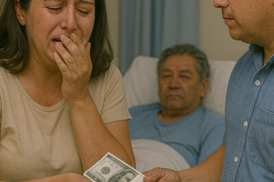 Mis padres estaban hospitalizados y mi esposo solo llevó 2 mil pesos, la cuenta era de 300 mil. Mi hermano tuvo que pedir prestado en todas partes, pero mi esposo entregó sin pestañear 500 mil pesos a su hermana para comprar una casa, sin siquiera consultarme una sola vez.