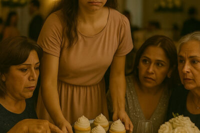ME TRATARON COMO A UNA SIRVIENTA EN LA BODA—HASTA QUE MI PROMETIDO MULTIMILLONARIO TOMÓ EL MICRÓFONO