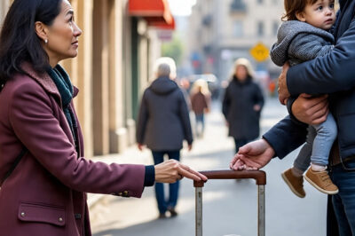 En la calle, una mujer me dio un niño y una maleta llena de dinero, y dieciséis años después descubrí que era el heredero de un multimillonario.