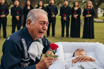 Durante el funeral, el abuelo escuchó de repente ruidos extraños que venían del ataúd y decidió abrirlo: cuando levantó la tapa, todos se congelaron por lo que vieron