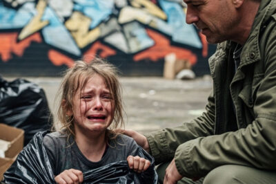 PADRE VOLVIÓ DEL EJÉRCITO Y ENCONTRÓ A SU HIJA EN UN BASURERO, LO QUE HIZO DEJÓ A TODOS EN SILENCIO