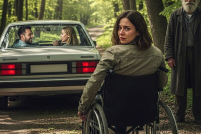 Ella quedó sola, sin medicinas ni teléfono, en lo profundo de un bosque. Su esposo huyó dejándola morir lentamente. Pero entre los árboles alguien observaba en silencio. Cuando la verdad salió a la luz, el hombre que creyó librarse de su esposa descubrió que el destino tenía otros planes.