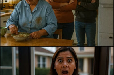 Mi hija me arrojó café caliente cuando me negué a darle mi tarjeta de crédito a su hijo. Me gritó: “¡Da el dinero o lárgate!” Así que me fui en silencio. Días después, ella volvió a casa y encontró la casa vacía y vio ESTO…