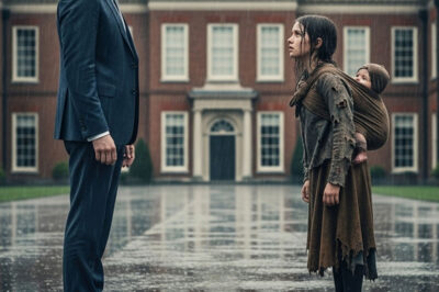 Señor, ¿necesita una criada? Puedo hacer lo que sea, mi hermana tiene hambre. El multimillonario se quedó atónito al ver la marca de nacimiento en el cuello de la niña y la conmovedora historia que la rodeaba.