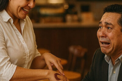 “¡Mi padre también tiene esa misma marca de nacimiento!” – Las palabras de la camarera hicieron que el magnate, que llevaba 18 años buscando a su esposa e hijo, rompiera en llanto…