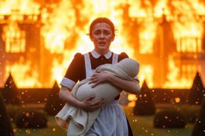 El incendio devoraba la mansión: lo que la empleada salvó dejó a todos sin aliento