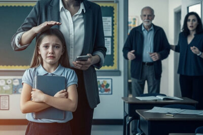 “Maestra, mi abuelo lo hizo otra vez…” – La maestra llama a la policía de inmediato….