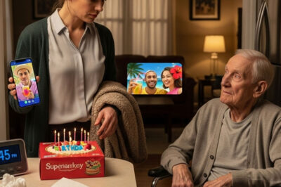 Vine a celebrar el cumpleaños de mi suegro solo para encontrarlo solo con pizza fría y silencio.