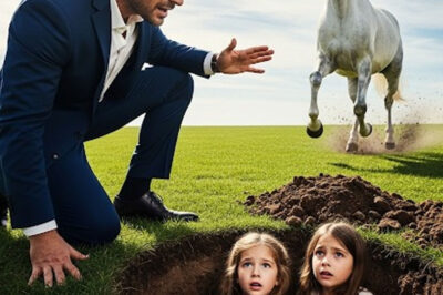 HOMBRE RICO ENTIERRA A LA FUERZA A SUS HIJAS GEMELAS, pero el CABALLO lo vio todo y HACE ALGO…